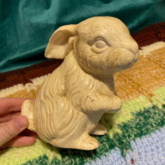 NLA PBM // Ceramic Vintage Bunny Rabbit Figure Decor - Picture 3 of 16